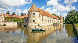 Château douve barque