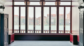 Couloir - Vue canal de la Giudecca