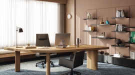 BUREAU BOOMERANG DESK LIFESTYLE - CASSINA PRO