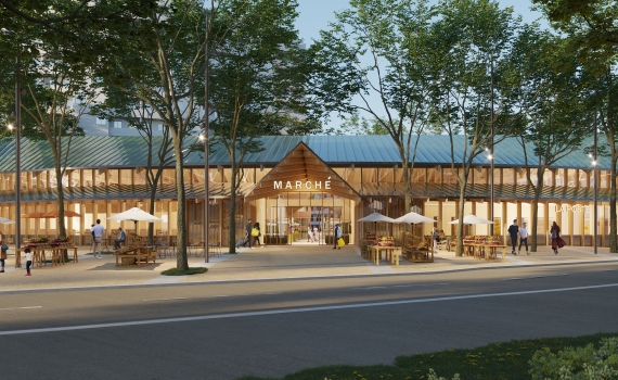 Atelier du Pont - Villeneuve la Garenne Marché - Vue de nuit