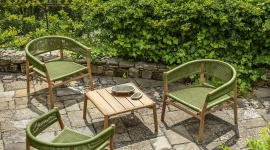 Fauteuil Kilt olive green - Ethimo