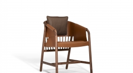 Chaise de salle à manger - Winch design/Poltrona Frau 1