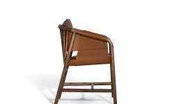 Chaise de salle à manger - Winch design/Poltrona Frau 3
