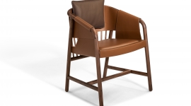Chaise de salle à manger - Winch design/Poltrona Frau 5