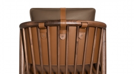 Chaise de salle à manger - Winch design/Poltrona Frau 7