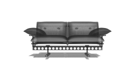Seater Sofa plan 3D - 1