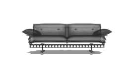 Seater Sofa plan 3D - 2