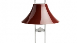 LIGHTONLINE_lampe à poser MOUSQUETON, Hay_iron-red-front