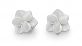 Lladró porcelain earrings