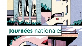 Affiche de la 6e édition des Journées Nationales de l'Architecture