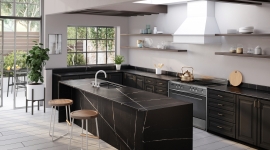 Silestone Eternal noir cuisine