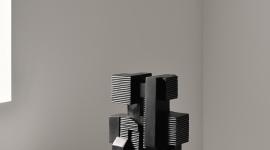 Sculpture Black Block - Ethnicraft
