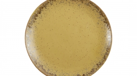 Assiette SABLE Ocre