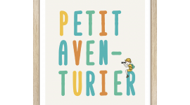 4MURS - tableau PETIT AVENTURIER 