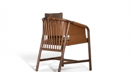 Chaise de salle à manger - Winch design/Poltrona Frau 4